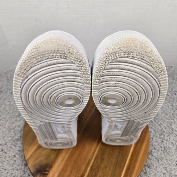 Nike Mens 12 Air Force 1 High Triple White Casual Athletic Sneaker 315121-115 - Picture 10 of 13